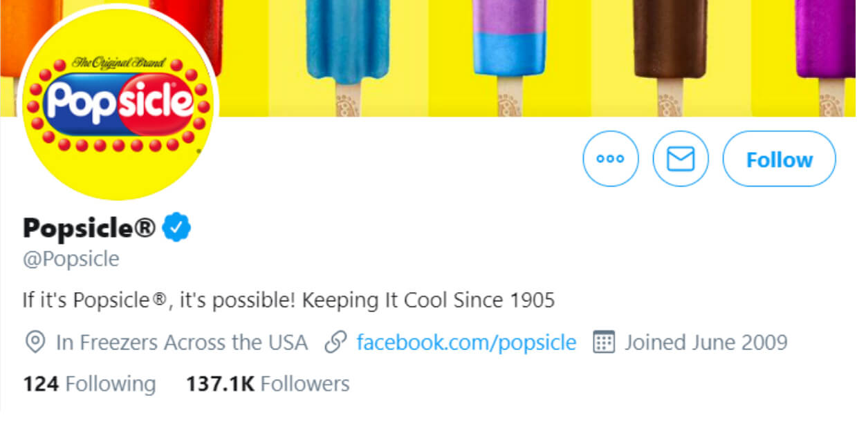 popsicle twitter campaign