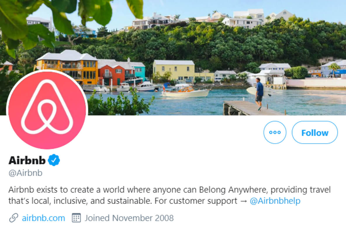 Airbnb Twitter‌ Campaign