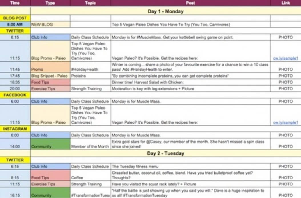 schedule your twitter campaign content 