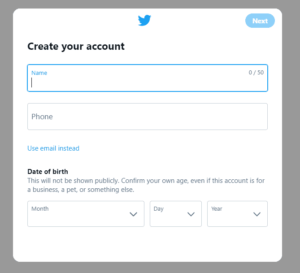 twitter account management service 